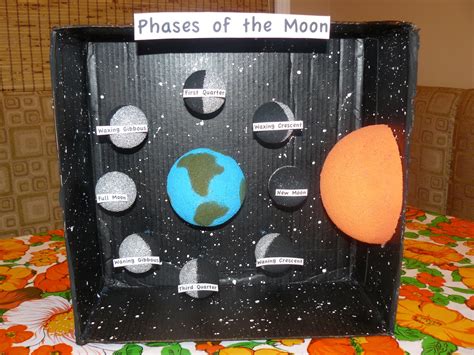 Science Project Moon Phases