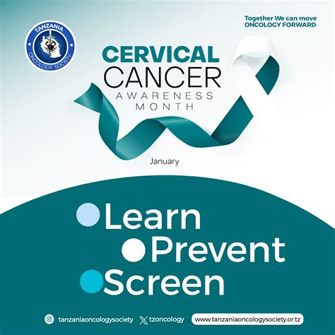 January Cervical Cancer Awareness Month Tanzania Oncology Society