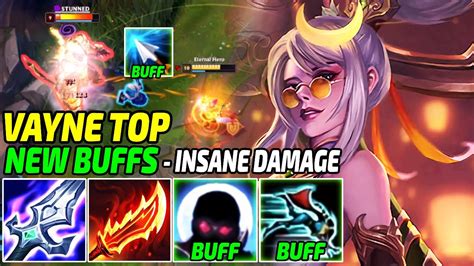 NEW INSANE VAYNE BUFFS MORE DAMAGE AND MOBILITY Best Build Runes