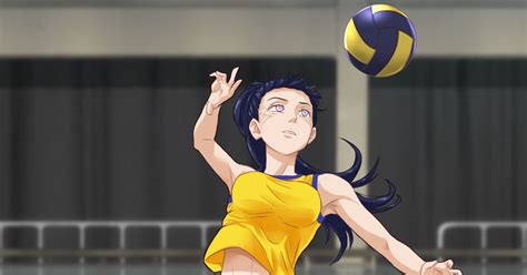 Volleyball Haikyu Naruto Hinata Spiking Pixiv