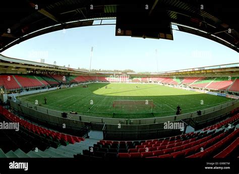 General view of the Stadion De Goffert, home of NEC Nijmegen Stock ...