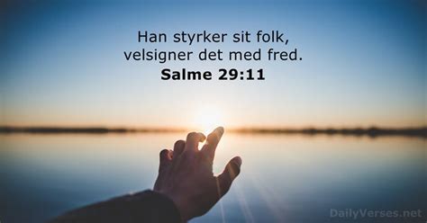 19 December 2020 Dagens Bibelvers Salme 29 11 DailyVerses Net