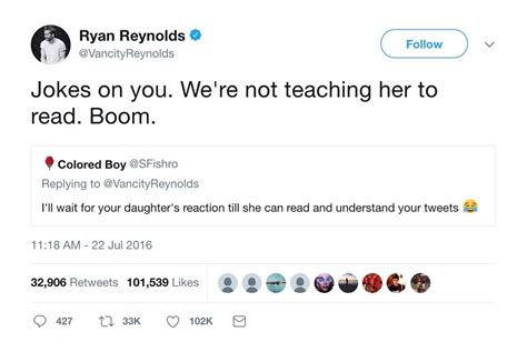 Ryan Reynolds' 30 Funniest Tweets