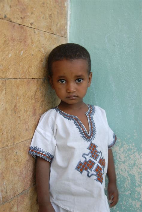 Young Boy In Traditional Ethiopian Dress Ethiopian Dress Traditional