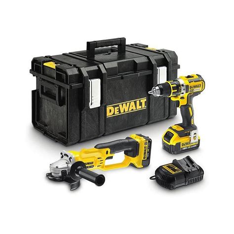 DeWalt Zestaw Combo Wiertarko Wkrętarka Udarowa DCD790 Szlifierka