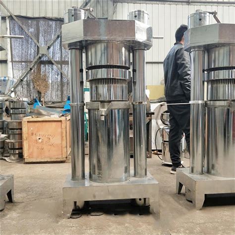 Almond Hydraulic Walnuts Sesame Oil Press Machine China Press Machine