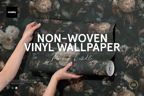 Vinyl Wallpaper Mockup Bundle Household Mockups Creative Market