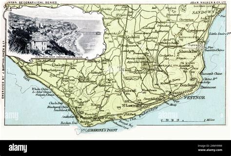 Mappa Dell Isola Di Wight Immagini E Fotografie Stock Ad Alta