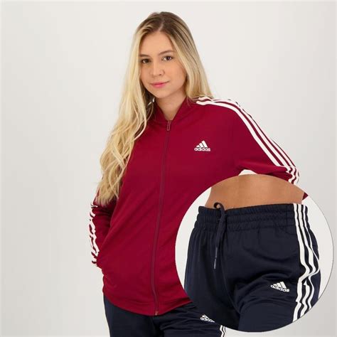 Agasalho Adidas 3 Listras Feminino Centauro