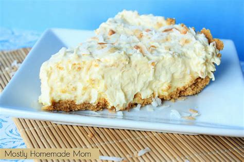 Toasted Coconut Pudding Pie Recipe (Guest Post)