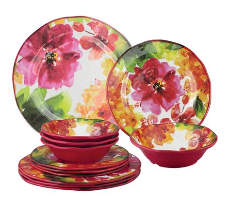 Rosalind Wheeler Bryana Melamine Dinnerware Set Of 12 Reviews Wayfair