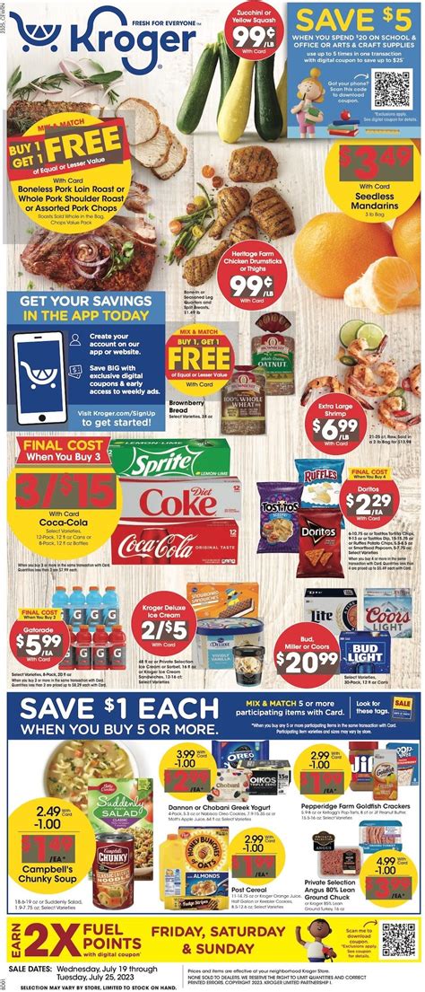 Kroger Weekly Ad Jul 19 25 2023 WeeklyAds2