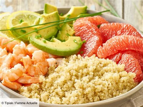 Salade Quinoa Crevettes Avocat Et Pamplemousse Rapide D Couvrez Les