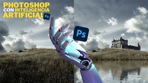 INTELIGENCIA ARTIFICIAL en PHOTOSHOP RELLENO GENERATIVO imágenes