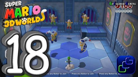 Super Mario 3d World Walkthrough Part 18 World 6 Completed 100