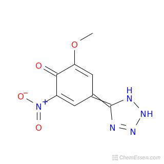 2 Methoxy 6 Nitro 4 1H Tetrazol 5 Yl Phenol Structure C8H7N5O4