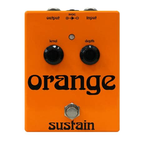 Orange Sustain Guitar Effects Pedal - Buy Online at Mega Music Australia