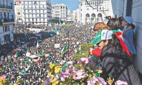 Thousands March Against Algerias President World Dawncom