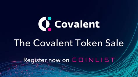 Announcing The Covalent Token Sale On Coinlist