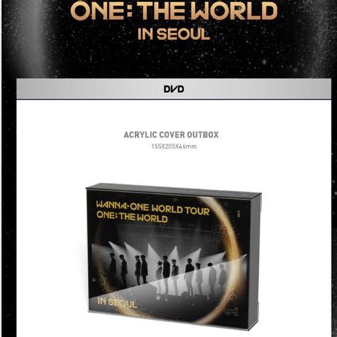 Jual Wanna One World Tour One The World In Seoul Dvd Shopee Indonesia