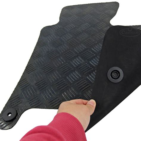 Fits Kia Ceed To Tailored Rubber Car Mat Pcs Black Floor