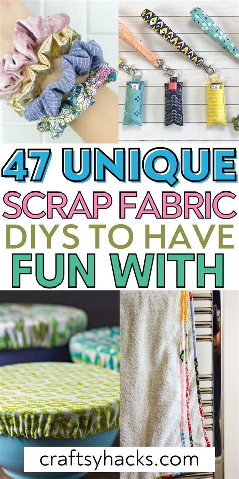 Diy Scrap Fabric Projects You Ll Have Fun Making Artofit