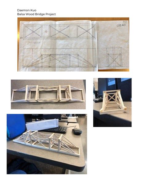 Balsa Wood Bridge Portfolio By Daemon Kuo Issuu