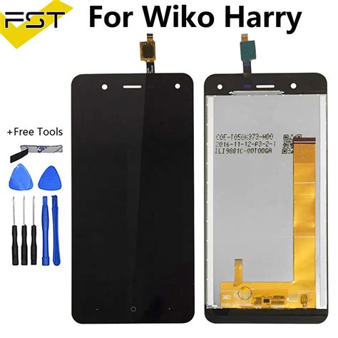 Bloc écran tactile LCD de remplacement outils et adhésif pour Wiko