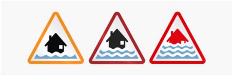 Flood Warning Symbols - Flood Warning Codes, HD Png Download - kindpng