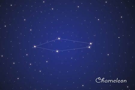 A Chamaeleon Constellation - Farmers' Almanac - Plan Your Day. Grow ...