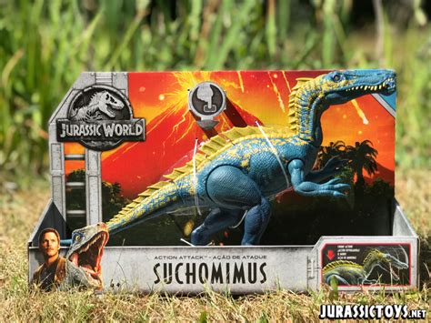 Jurassic World Action Attack Suchomimus | Jurassic Toys