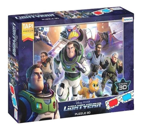 Puzzle Rompecabezas 60 Piezas Lightyear Disney Pixar 3d Cuotas Sin