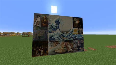 Famous Paintings On the game - Screenshots - Minecraft Resource Packs ...