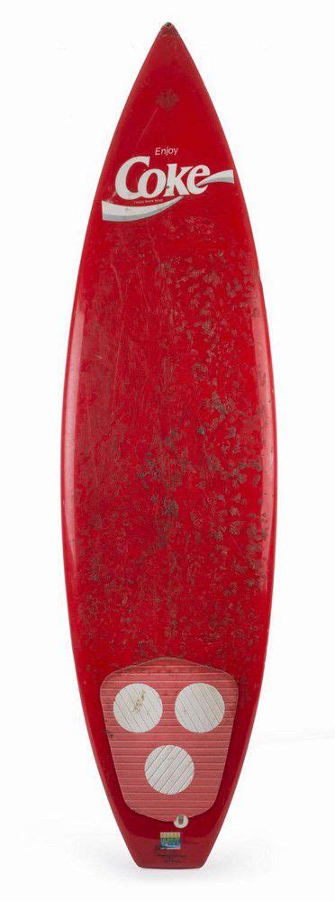 Coca Cola Surfabout Competition Triple Fin Thruster Surfboard