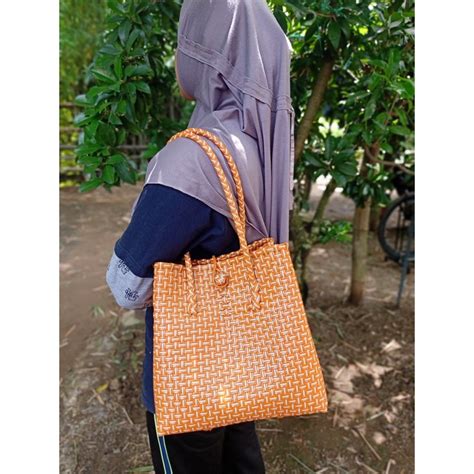 Jual Tas Anyaman Bali Size Xs Tas Plastik Jali Tas Jinjing Anyam