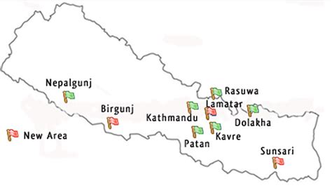 Birgunj Map Nepal