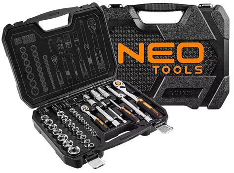 Zestaw Kluczy Nasadowych Nasadek Bit W El Neo Tools Za