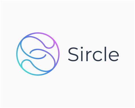 Letter S Circle Round Circular Line Abstract Shape Modern Simple Sleek