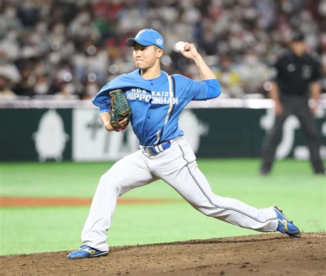 【日本ハム】長谷川威がプロ初登板1回0封「負けていられない」3人目の開幕1軍ルーキー奮闘 プロ野球写真ニュース 日刊スポーツ