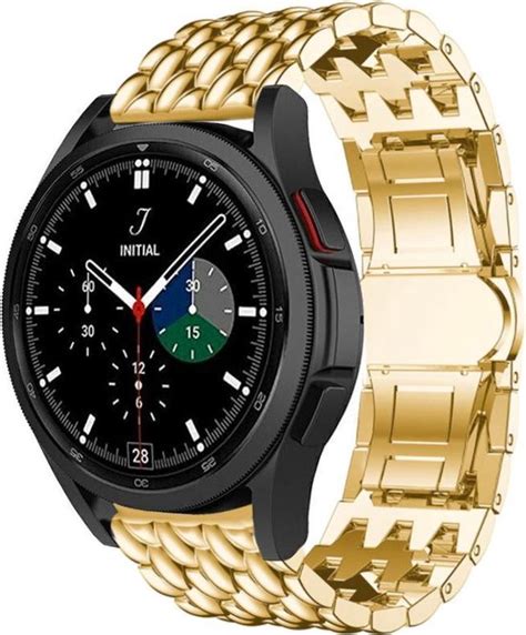 Stalen Smartwatch Bandje Geschikt Voor Strap It Samsung Galaxy Watch