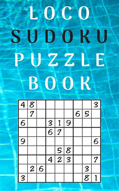 loco sudoku puzzle book: best sudoku puzzle books for adults (Paperback) - Walmart.com