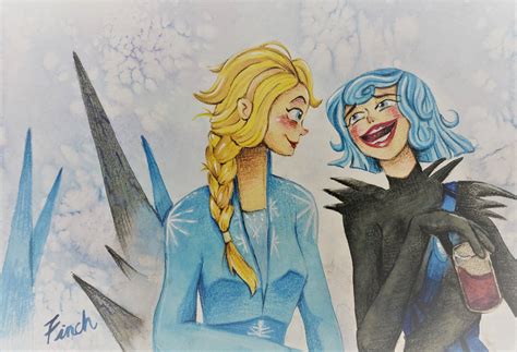 Elsa X Cassandra By Finch55688 On Deviantart