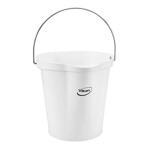 Vikan 56865 3 Gallon White Hygiene Bucket