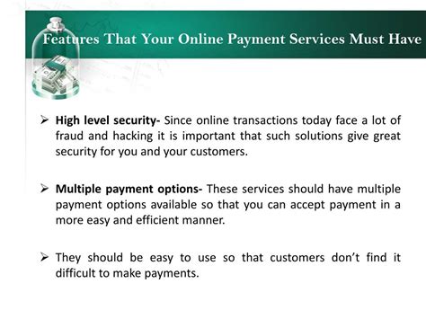 PPT - Accepting Payments Online- Made Easy And Secure PowerPoint