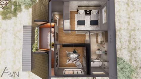 M Two Storey House Design Life Tiny House