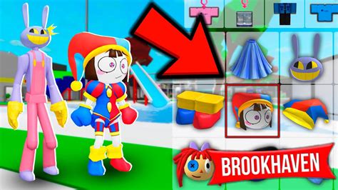 TURNING INTO The Amazing Digital Circus CHARACTERS In Roblox Brookhaven! - YouTube