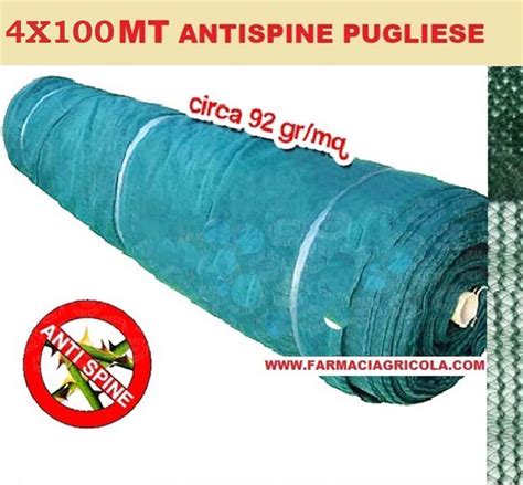 Rete X M Raccolta Olive Antispine In Rotolo O Bobina Tipo