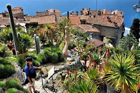 Jardin Exotique Garden Mediterranean View From In Ze France