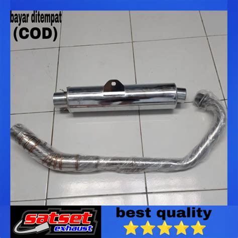 Jual KNALPOT CKD STANDAR SATRIA FU VIXION SONIC VERZA CB150R JUPITER MX