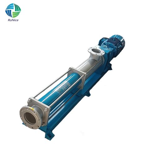 Ronice Standard Series Food Grade Progressing Cavity Pump Dosing Screw